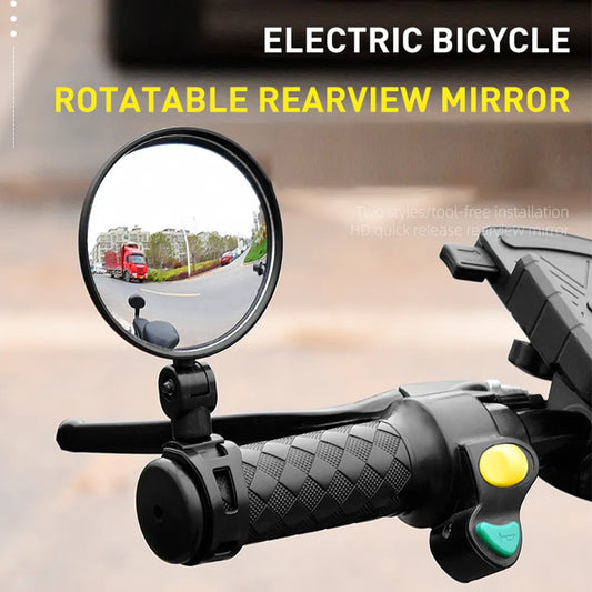 1PC Bicycle Rearview Mirror Electric Scooter Rear View Mirror For